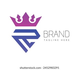 Diamond logo icon design template elements. Usable for Branding and Business Logos.
