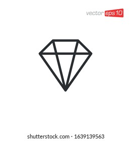 Diamond Logo Icon Design Vector