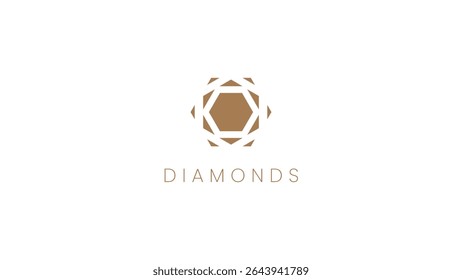 Ícone do logotipo Diamante. Design de logotipo de diamante mínimo. ícone de negócios de diamante para site e aplicativo. Sinal de pedras preciosas e símbolos. design de logotipo de joias de diamante com conceito de arte de linha de estilo minimalista.