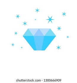 Diamond logo icon on a white background