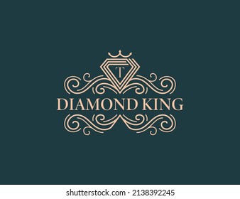Diamond Logo icon symbol Design with Letter T. Vector illustration logo template