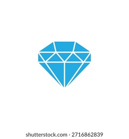 Diamond logo icon template flat design