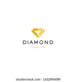 Diamond logo icon vector illustration