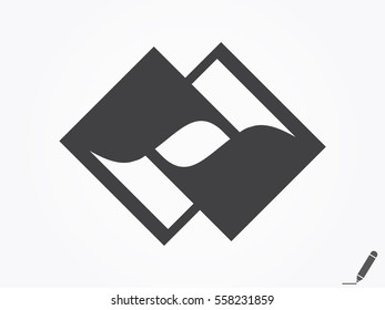 diamond, logo, icon, vector illustration eps10