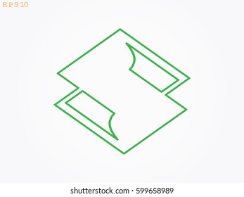 diamond, logo, icon, vector illustration eps10