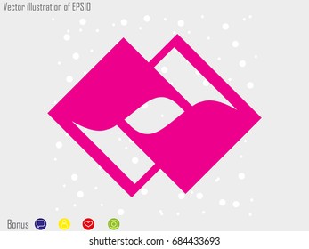diamond, logo, icon, vector illustration eps10