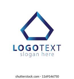 Diamond logo icon vector template
