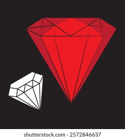 Diamond logo icons. Set of vector icons. Colorful  Design and more variety.
