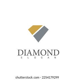 diamond logo luxury premium brand