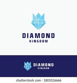 Diamond Logo Technology Icon. Digital Vector Modern Symbol. Company Logo Design Inspiration.