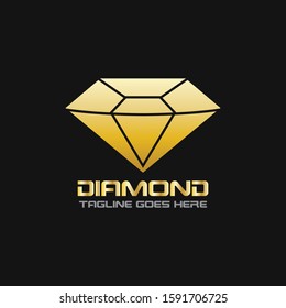 Diamond Logo Template Design, Emblem, Concept Design, Creative icon