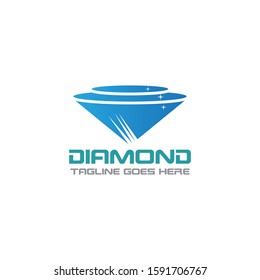 Diamond Logo Template Design, Emblem, Concept Design, Creative icon
