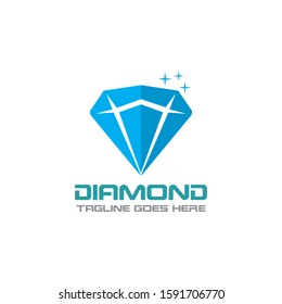 Diamond Logo Template Design, Emblem, Concept Design, Creative icon