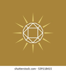 Diamond Logo Template icon vector logo template Illustration Design. Vector EPS 10.