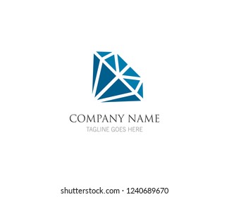Diamond Logo Template vector icon illustration design