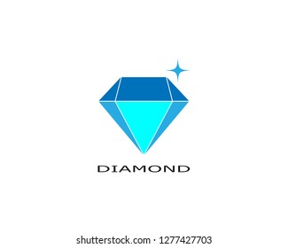 Diamond Logo Template Vector icon illustration design - Vector 