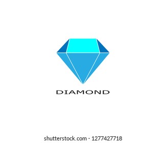 Diamond Logo Template Vector icon illustration design - Vector 