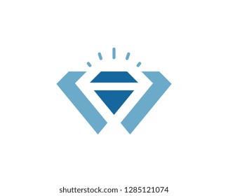 Diamond Logo Template vector icon illustration design
