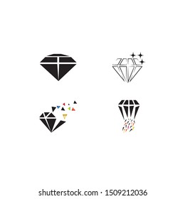 Diamond Logo Template vector icon illustration design