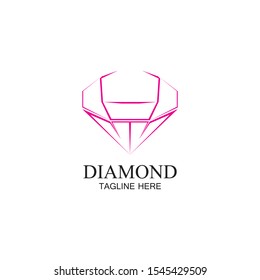 Diamond Logo Template vector icon illustration design