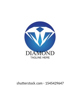 Diamond Logo Template vector icon illustration design