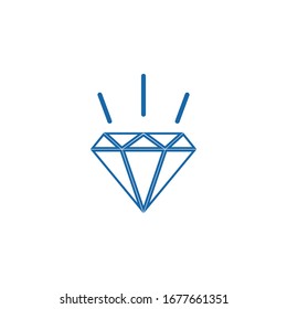 Diamond Logo Template vector icon illustration design