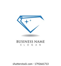 Diamond Logo Template vector icon illustration design