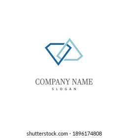 Diamond Logo Template vector icon illustration design