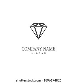 Diamond Logo Template vector icon illustration design