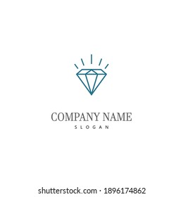 Hand Drawn Diamonds Logo Design Stock Vector (Royalty Free) 1366207838