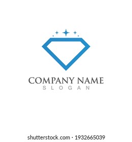 Diamond Logo Template vector icon illustration design