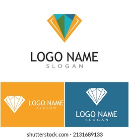 Diamond Logo Template vector icon illustration design