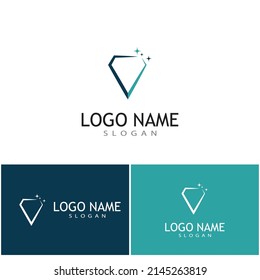 Diamond Logo Template vector icon illustration design