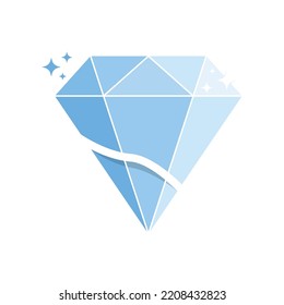 Diamond logo template vector icon illustration design