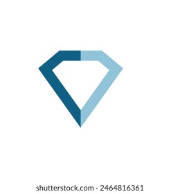 Diseño de ilustración de Vector de Plantilla de logotipo de diamante