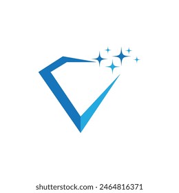 Diamond Logo Template vector icon illustration design