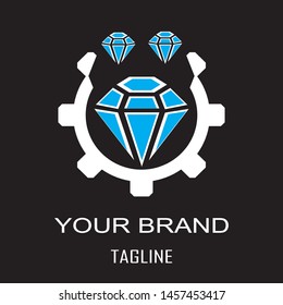 diamond logo template vector illustration