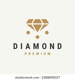 Diamond logo template vector illustration design