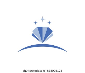 Diamond Logo Template vector illustration