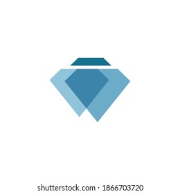   Vorlage für Diamantlogo, Vektorsymbol