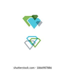   Diamond Logo Template vector symbol nature