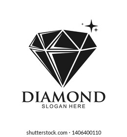 Diamond logo. Unique Symbol Design Inspiration - Vector