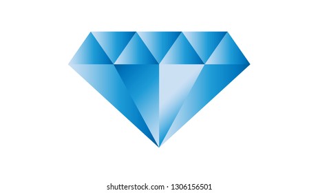 Diamond logo vector design. Diamond icon