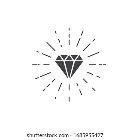 Diamond  logo vector icon illustration design  template