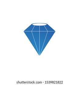 Diamond logo vector icon template
