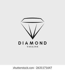 diamond logo vector illustration design