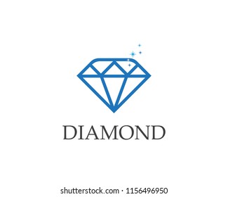Diamond logo vector template