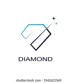 Diamond logo vector template illustration design