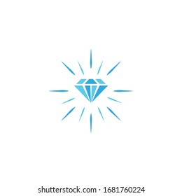 Diamond logo vector template illustration design icon