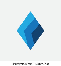 Diamond  logo  vector template diamond symbol